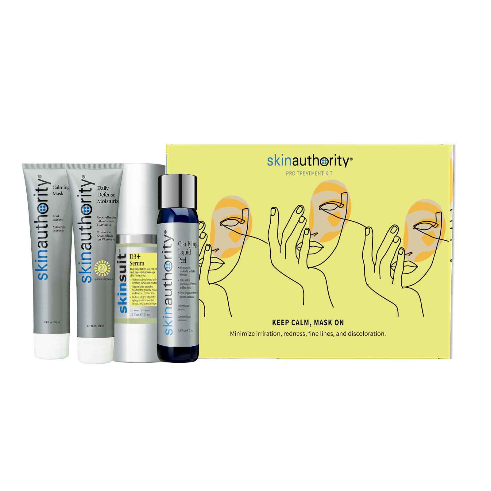 Facial Club: Keep Calm, Mask On Kit