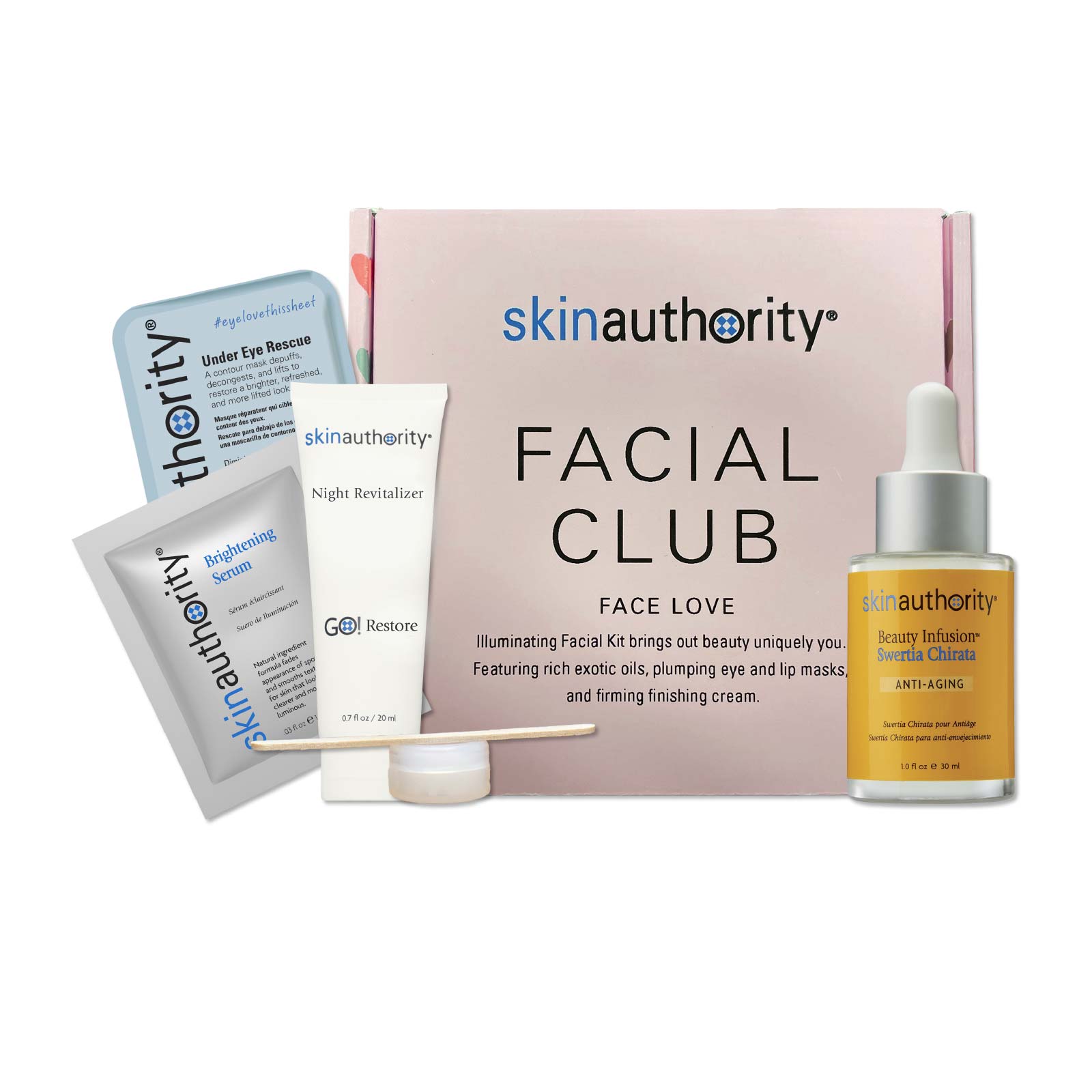 Face Love Kit Contents