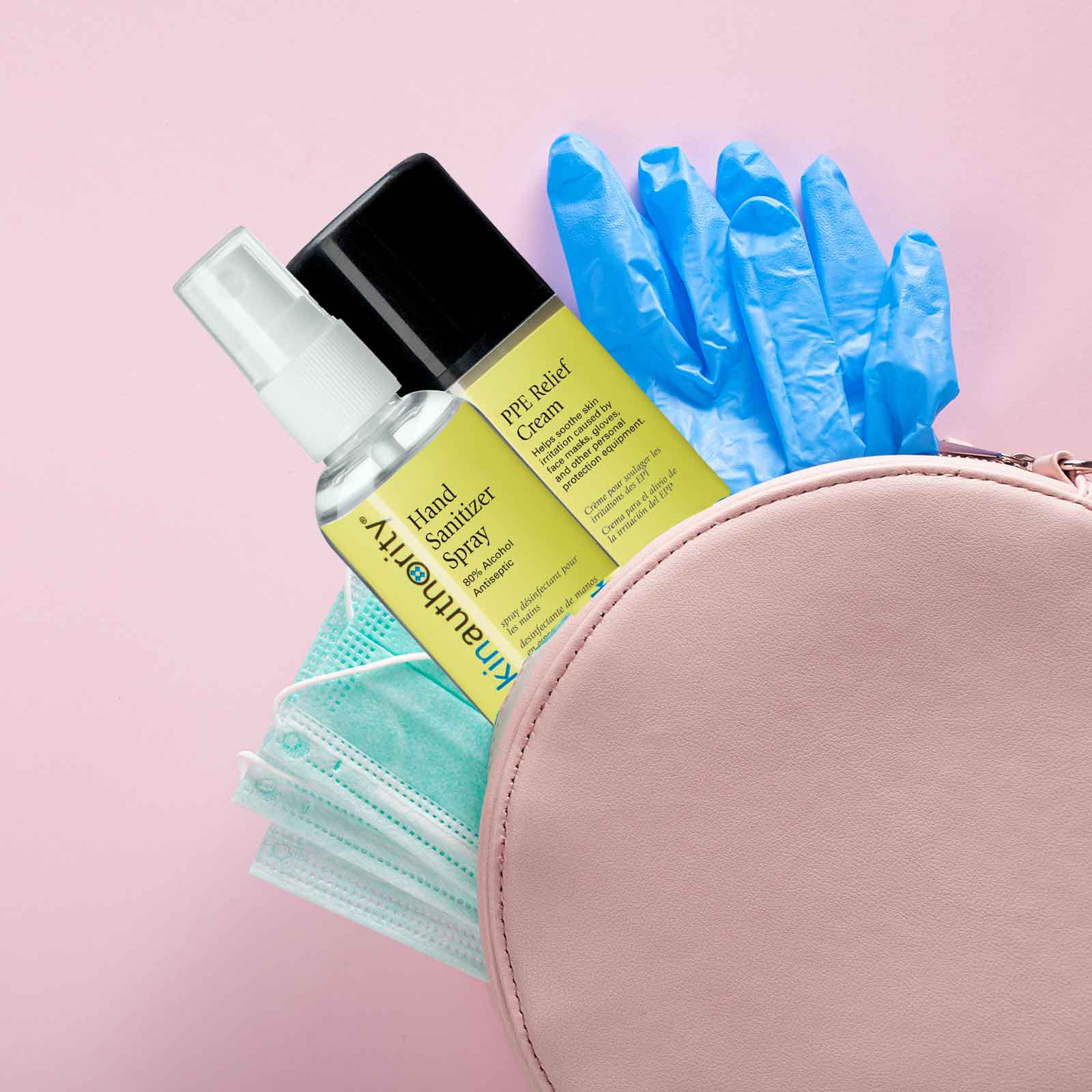 Hand Sanitizer Spray and PPE Relief Cream