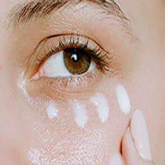 A Girl Applying Skin Authority Reviving Eye Brightener