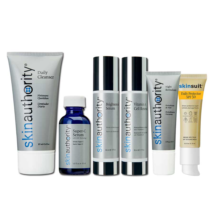 Bright Skin Kit Contents  by Skin Authority