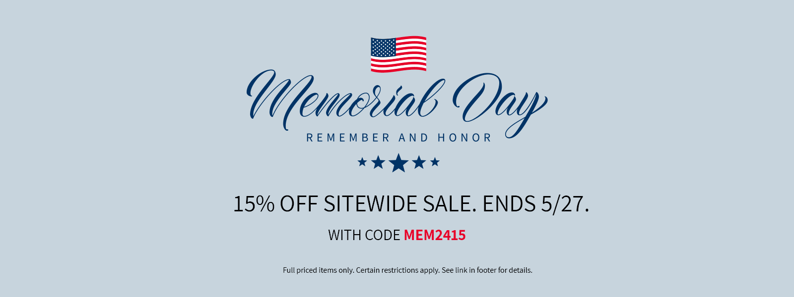 Skin Authority Memorial Day Sale. 15% Off Sitewide. Ends 5/27 at midnight. 
