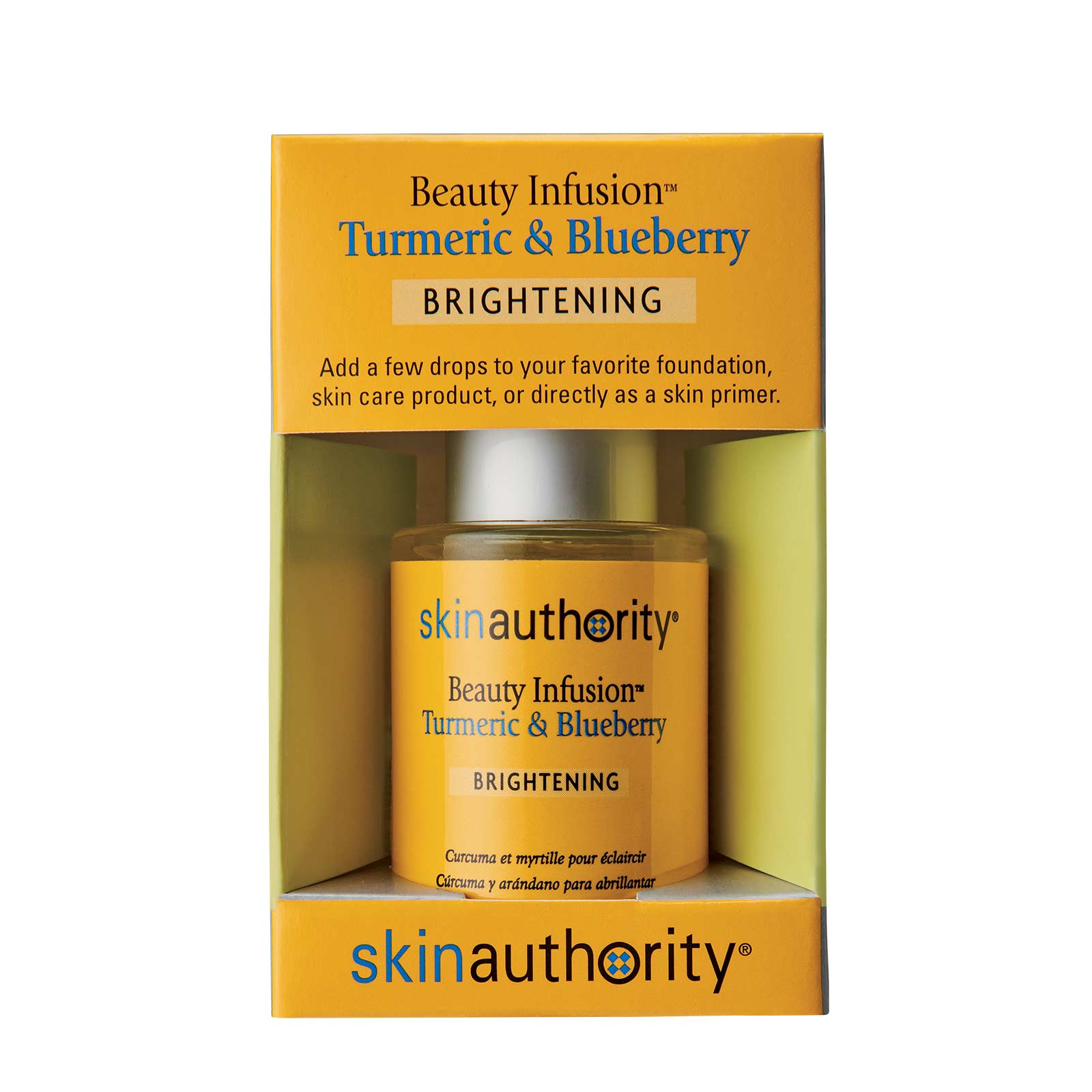 Beauty Infusion Turmeric & Blueberry  for Brightening  by Skin Authority carton image