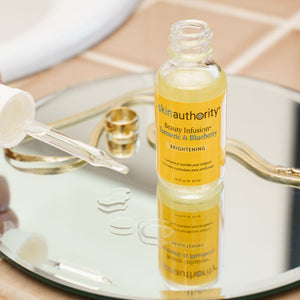 Beauty Infusion Turmeric & Blueberry  for Brightening  by Skin Authority texture